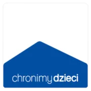 Logo "chronimy dzieci"