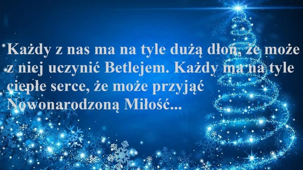 Życzenia na Boże Narodzenie 2021